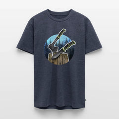 PUMA Herren Premium T-Shirt "Forever Survival" - heather denim