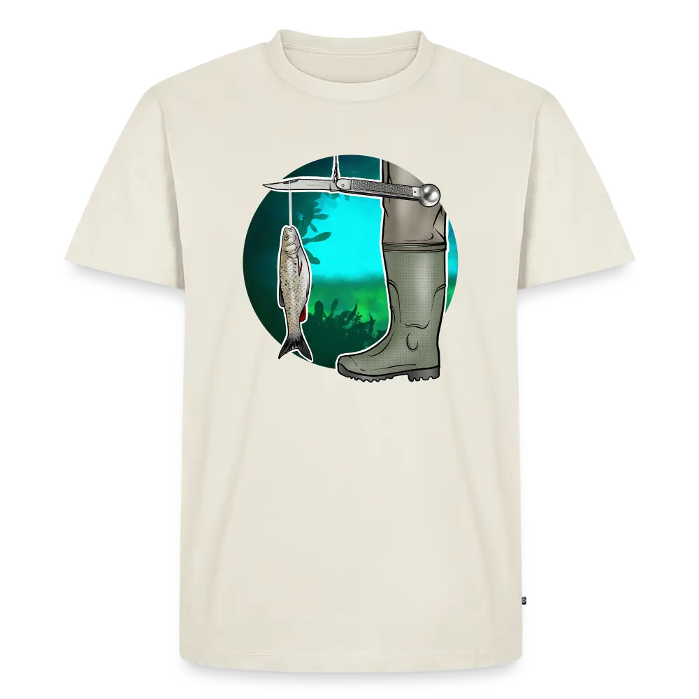 PUMA Herren Premium T-Shirt „Waagemesser – Petri Heil