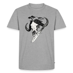 PUMA Herren Premium T-Shirt „White Hunter – Big Game" - heather grey