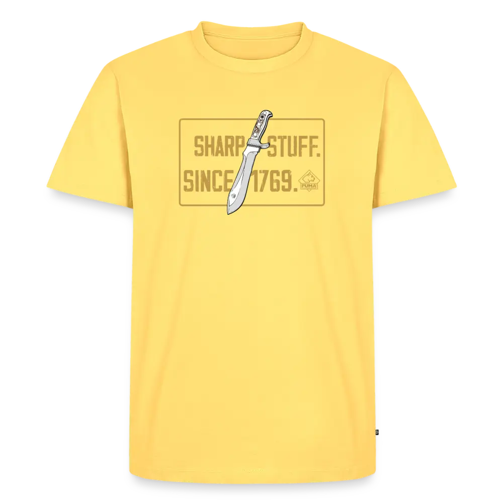 Sharp stuff since 1769 Gold - sky yellow