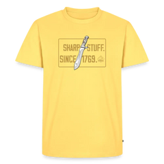 Sharp stuff since 1769 Gold - sky yellow