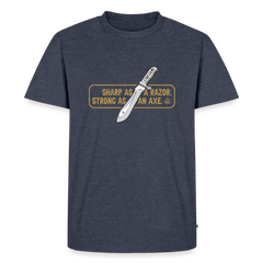 Men’s Premium T-Shirt - heather denim
