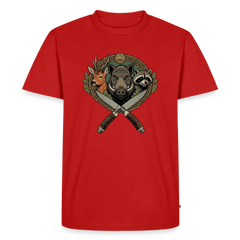 PUMA Men’s Premium T-Shirt "Wildlife" - red