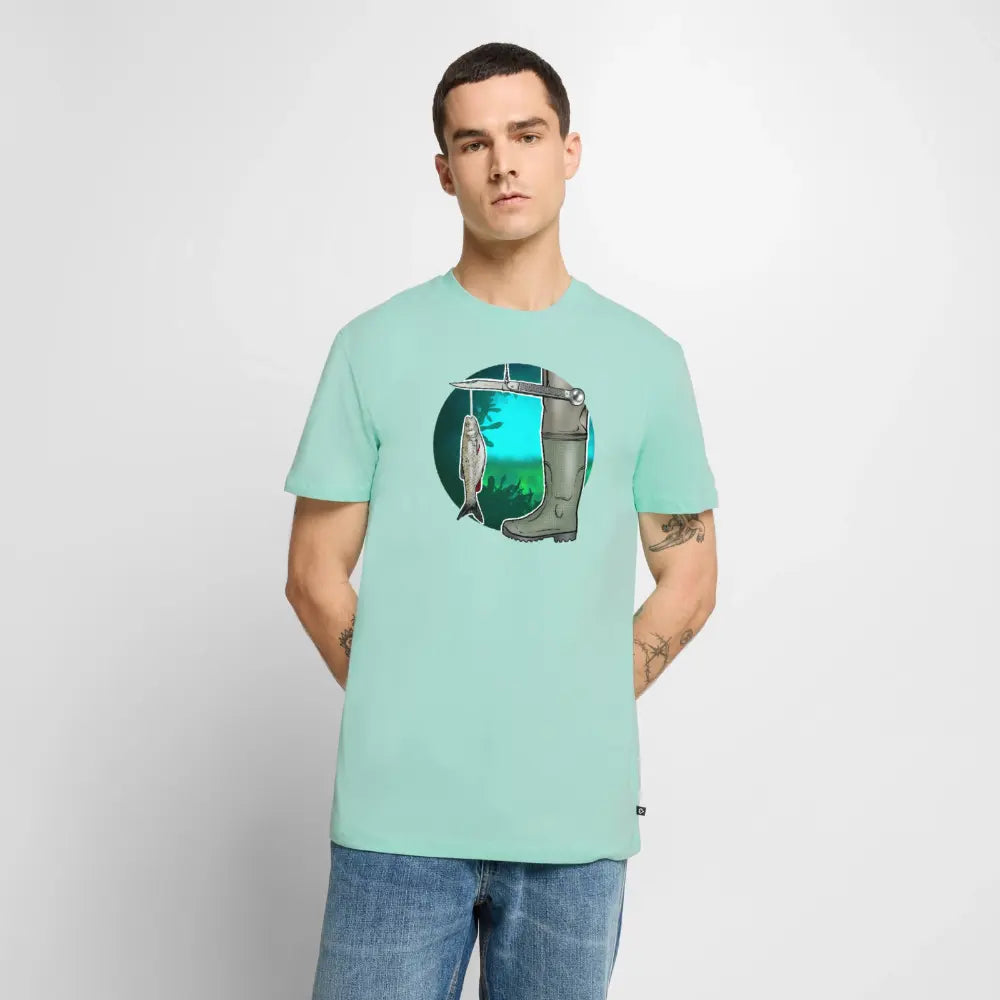 PUMA Herren Premium T-Shirt „Waagemesser – Petri Heil