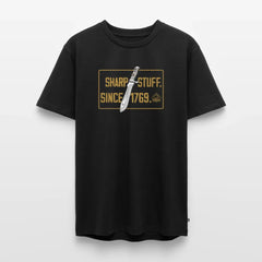 Sharp stuff since 1769 Gold - black