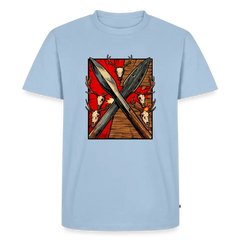 Men’s Premium T-Shirt Saufeder - light blue