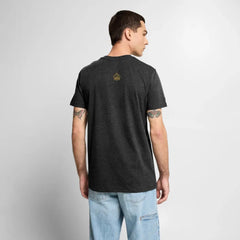 PUMA Herren Premium T-Shirt „Lauernder Puma" - heather anthracite