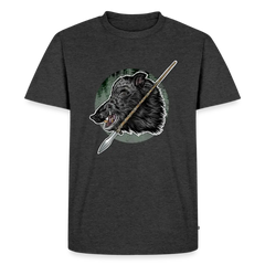 PUMA Herren Premium T-Shirt "Keiler & Saufeder" - heather anthracite