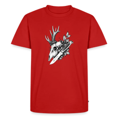 PUMA Men´s Premium T-Shirt „Jagdnicker" - red