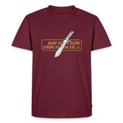 Men’s Premium T-Shirt - burgundy