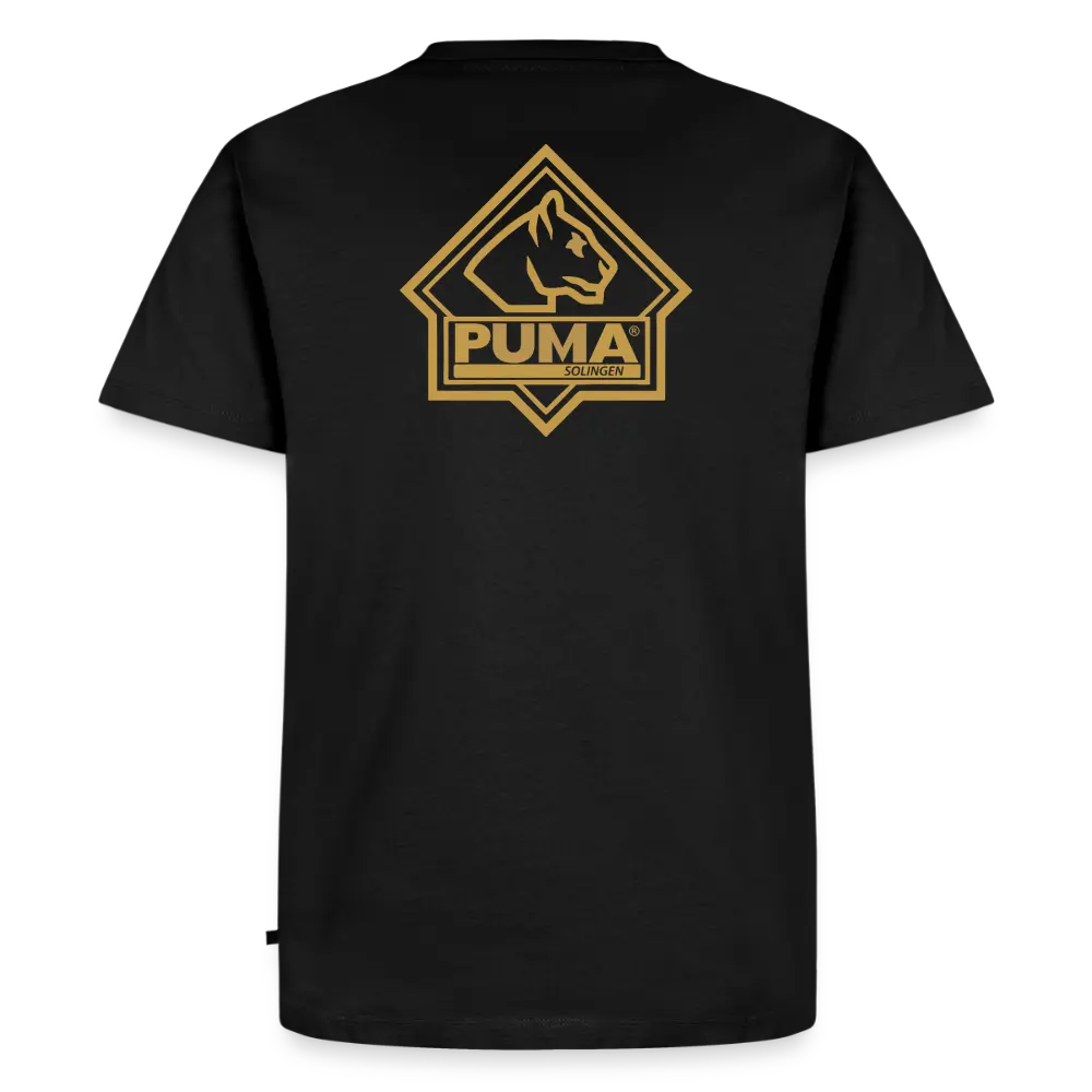 Men’s Premium T-Shirt PUMA Heritage Logo Back - black