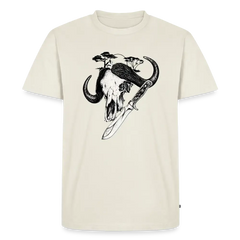 PUMA Herren Premium T-Shirt „White Hunter – Big Game" - off white