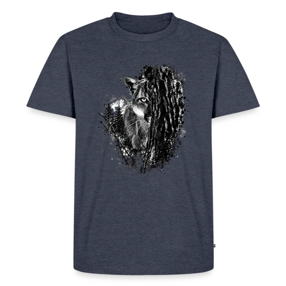 PUMA Herren Premium T-Shirt „Lauernder Puma