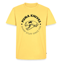 PUMA KNIVES Skull BW - sky yellow