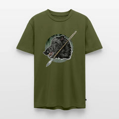 PUMA Herren Premium T-Shirt "Keiler & Saufeder" - khaki