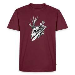 PUMA Men´s Premium T-Shirt „Jagdnicker" - burgundy