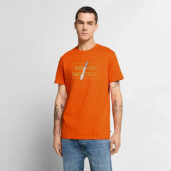 PUMA Herren Premium T-Shirt "Sharp stuff since 1769 Gold" - orange 