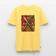 Men’s Premium T-Shirt Saufeder - sky yellow
