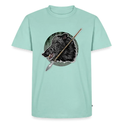 PUMA Herren Premium T-Shirt "Keiler & Saufeder" - mint 