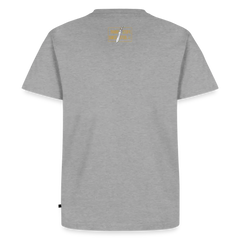 Men’s Premium T-Shirt "PUMA Sharp Stuff White Hunter" - heather grey