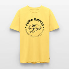 PUMA KNIVES Skull BW - sky yellow