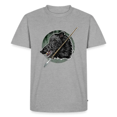 PUMA Herren Premium T-Shirt "Keiler & Saufeder" - heather grey