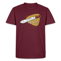 Men’s Premium T-Shirt PUMA Automesser Retrodesign - burgundy