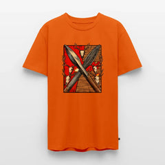 Men’s Premium T-Shirt Saufeder - orange 