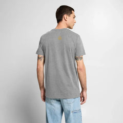 Men’s Premium T-Shirt Skull Frontal Sharp Stuff - heather grey