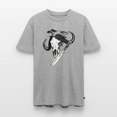 PUMA Herren Premium T-Shirt „White Hunter – Big Game" - heather grey