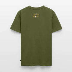 Men’s Premium T-Shirt "PUMA Sharp Staff White Hunter" - khaki
