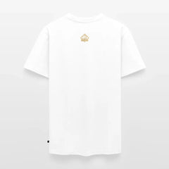 PUMA Herren Premium T-Shirt „Waagemesser – Petri Heil" - white