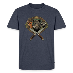 PUMA Men’s Premium T-Shirt "Wildlife" - heather denim