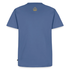 Men’s Premium T-Shirt PUMA Automesser Retrodesign - stone blue