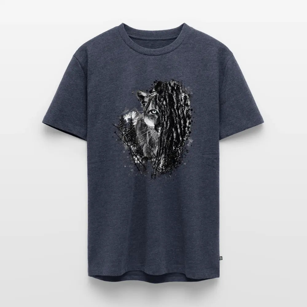 PUMA Herren Premium T-Shirt „Lauernder Puma