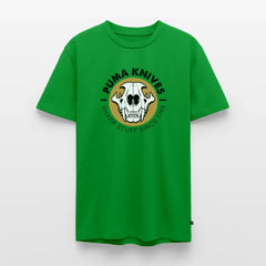 Men’s Premium T-Shirt Skull Frontal Sharp Stuff - green