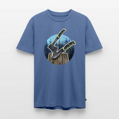 PUMA Herren Premium T-Shirt "Forever Survival" - stone blue