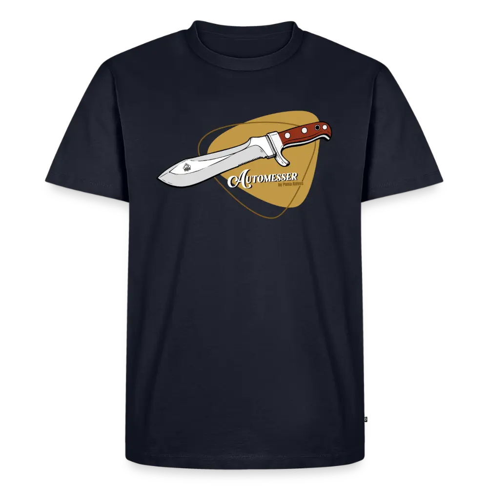 Men’s Premium T-Shirt PUMA Automesser Retrodesign - navy