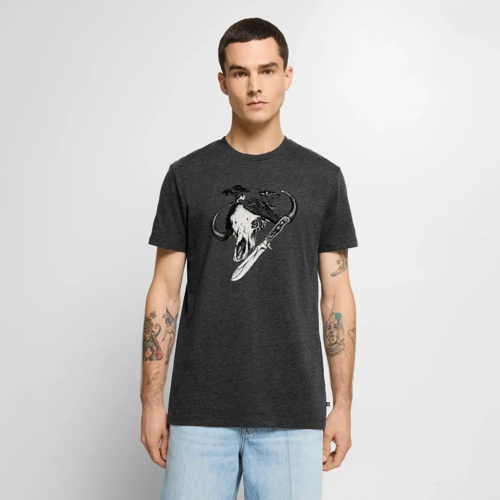 PUMA Herren Premium T-Shirt „White Hunter – Big Game