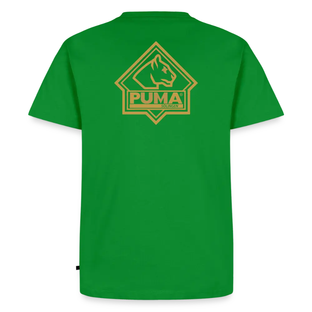 Men’s Premium T-Shirt PUMA Heritage Logo Back - green