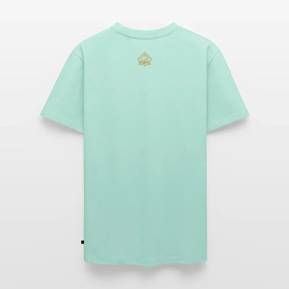 Men’s Premium T-Shirt PUMA Automesser Retrodesign - mint 
