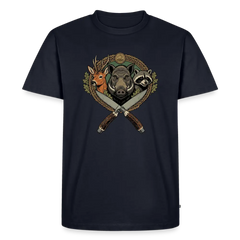 PUMA Men’s Premium T-Shirt "Wildlife" - navy