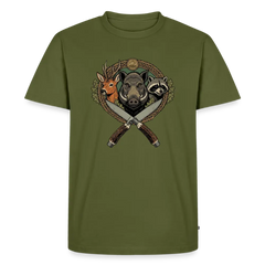 PUMA Men’s Premium T-Shirt "Wildlife" - khaki