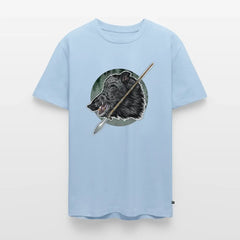 PUMA Herren Premium T-Shirt "Keiler & Saufeder" - light blue