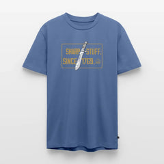 Sharp stuff since 1769 Gold - stone blue