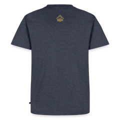 PUMA Herren Premium T-Shirt „Lauernder Puma" - heather denim