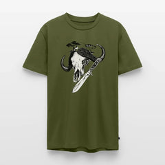 PUMA Herren Premium T-Shirt „White Hunter – Big Game" - khaki