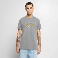 PUMA Men´s Premium T-Shirt "White Hunter Sharp & Strong" - heather grey