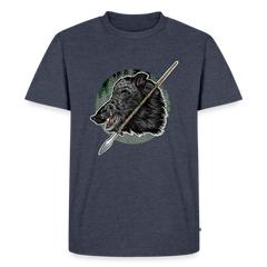 PUMA Herren Premium T-Shirt "Keiler & Saufeder" - heather denim