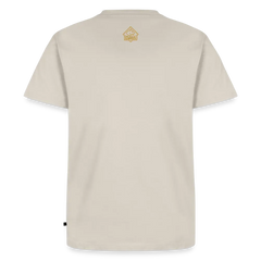Men’s Premium T-Shirt Skull Frontal Sharp Stuff - beige